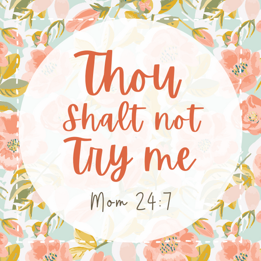 Thou Shalt Not